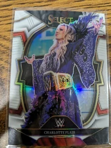 2023 Panini WWE Select White Prizm Charlotte Flair No. 22 /125 - Picture 1 of 2