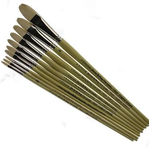 Künstler Schweinepinsel Ölfarbe Pro Arte Serie B Filbert Pinsel - Bild 1 von 11