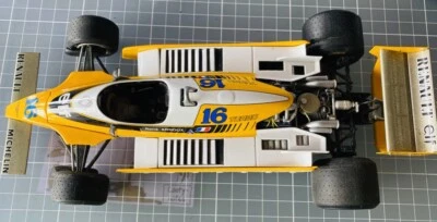 Exoto 1:18 Renault RE20, 1.5 litros turbo, 1980, Rene Arnoux Foto 1 de 4