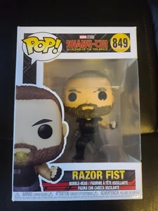 Shang-Chi- Legends of the Ten Rings Razor Fist Funko Pop! #849 BRAND NEW IN BOX - Picture 1 of 6