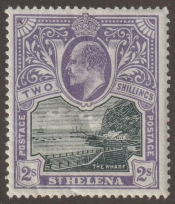 EDSROOM-19536 St Helena 55 LH 1903 muelle CV$65 Foto 1 de 2