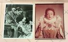 2 Vintage Publicity Photos 1939 PRIVATE LIVES ELIZABETH ESSEX Bette Davis Flynn