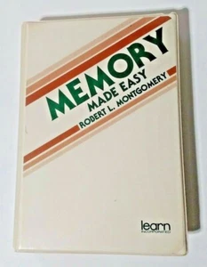 Memory Made Easy by Robert L. Montgomery 3 Cassettes + Booklet - Picture 1 of 8