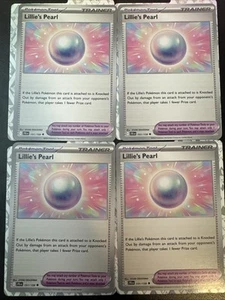 4x Lillie's Pearl 151/159 x4 - Journey Together - Pokemon TCG - Playset - Picture 1 of 1