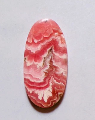49.90 Cts Natural Rhodochrosite Cabochon Loose Gemstone 43X21X4MM 16 - Image 1 of 3