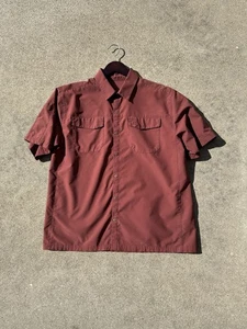 Camicia tattica uomo 5.11 grande manica corta bottoni poliestere abbigliamento da lavoro - Foto 1 di 3