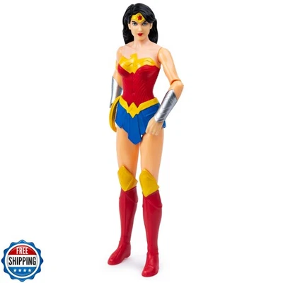 Figura de acción de Wonder Woman de 12 pulgadas de DC Comics, juguetes para niños y niñas Foto 1 de 4