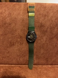 Orologio Swatch Vintage BROADCAST GB720 1990 Standard Gents Funzionante Batteria Nuova - Foto 1 di 12