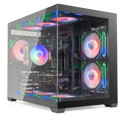 Liquid Cooled RGB Gaming PC i7-12700KF 1TB SSD+4TB HDD RTX 3080 64GB WIN11 WiFi6 - Image 1 of 4