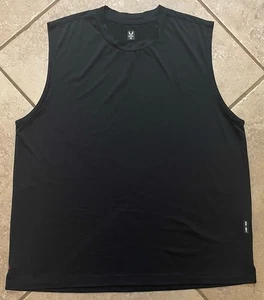 ASRV DSG-0927 3D-Lite 2.0 Relaxed Cutoff Sz Medium Black Workout Athletic Shirt - Picture 1 of 5