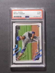 2021 Topps ROOKIE - Brady Singer - #169 - PSA 9 - Picture 1 of 2