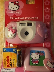De Colección Sanrio Hello Kitty 35mm Cámara a Batería Fotografía Coleccionable Nueva - Imagen 1 de 4
