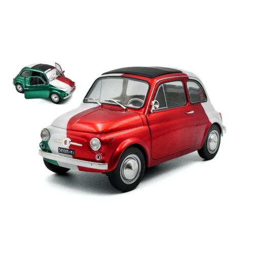 SOLIDO 1/18 - FIAT 500 TRIBUTE TO ITALIA - 1965 S1801409 - 421186457