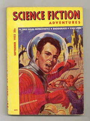 Science Fiction Adventures Pulp Vol. 1 #6 GD+ 2.5 1953 - Image 1 of 3
