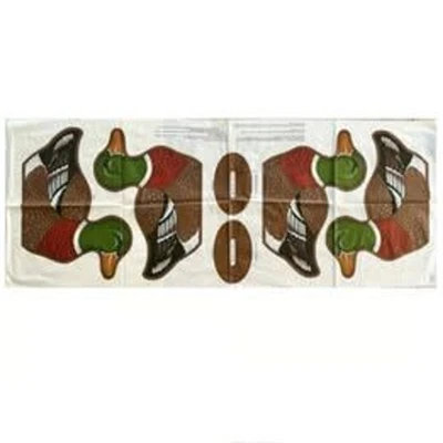 Vtg Cranston Mallard Duck Fabric Panel Stuffed Animal Pillow Applique Hunting - Image 1 of 3