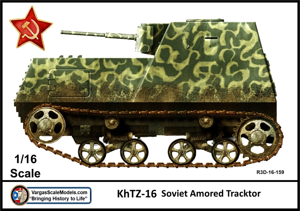 1/16 KhTZ-16 俄罗斯装甲拖拉机 二战 — 第 1/4 张图片