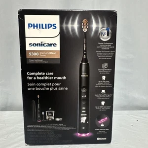Philips Sonicare DiamondClean Smart 9300 Electric Toothbrush HX9903/15 Black - Picture 1 of 8