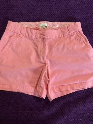 PANTALONES CORTOS MUJER CROWN & IVY PETITES ROSA TALLA 8P ENTREPIERNA 4.5” Cintura 32”. Foto 1 de 3