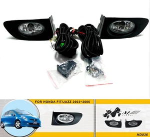 Lámpara antiniebla amarilla luz de conducción para Honda FIT JAZZ 2003-2007 H11 12V 55W RHD - Imagen 1 de 4