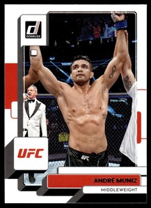 2023 Donruss UFC Base #166 Andre Muniz - Middleweight