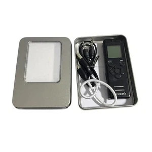 Grabadora digital activada por voz Aiworth E36 16 GB - negra - Imagen 1 de 2