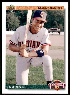 1992 Upper Deck #63 Manny Ramirez RC - Image 1 of 2