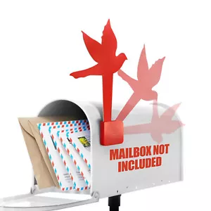 Universal Outgoing Mail Dove Bird Mailbox Flag Postal Carrier Raised Signal Flag - Picture 1 of 6