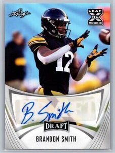 2021 Leaf Draft #BA-BS2 Brandon Smith Autographs Auto RC - Bild 1 von 2