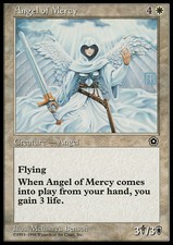 Magic the Gathering MTG Angel of Mercy (8) Portal Second Age   LP