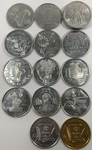 {VTG} Mardi Gras Aluminum Tokens/Doubloons Lot of 18 - Picture 1 of 2
