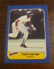 Tony Gwynn 1986 Fleer Mini #69 NM San Diego Padres HOFer