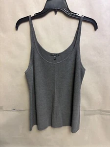 Camiseta sin mangas Eileen Fisher gris 100 % lana gris talla XL - Imagen 1 de 4