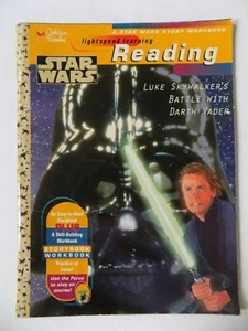 Star Wars Reading Story Workbook Luke Skywalker's Battle with Darth Vader  - Picture 1 of 4