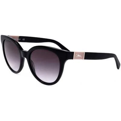 Longchamp Women's Fashion 53 mm Black Sunglasses LO697S-001 - Image 1 of 3