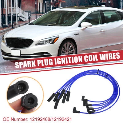 6 peças cabo bobina de ignição fio vela de ignição nº 12192468 para Chevrolet Impala - Imagem 1 de 4