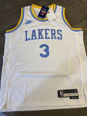Los Angeles Lakers Authentic Nike Anthony Davis Youth Jersey (Large) Retails $90 Cover