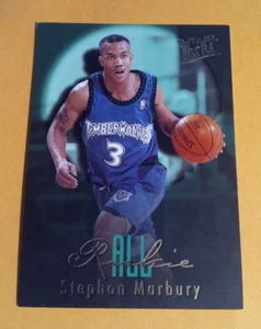 1996-97 Ultra All-Rookies Stephon Marbury Rookie RC #10 of 15 - Timberwolves - Bild 1 von 2
