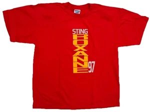 VTG Sting Roxanne 97 A&M Records Promo T-Shirt The Police XL Rock DS - Picture 1 of 5