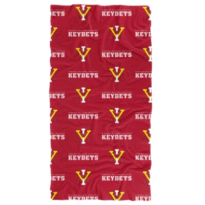 Toalla de playa/toalla de baño del Instituto Militar de Virginia, patrón de logotipo de 30"x60" Foto 1 de 4