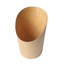 50 Round 14 oz Natural Snack Paper Cups Popcorn Boxes Party Events Decorations