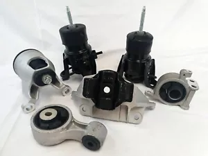 Engine Motor Mount W. Insert & Manual Trans Mount 6Pcs Set for Altima 3.5L - Picture 1 of 2