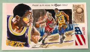 Wild Horse HP 1991 NBA Finals G2 John Paxson Magic Johnson #24/125 Sc 1189, 2475 - Picture 1 of 5