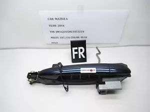2014-2016 Mazda 6 Front Right Door Handle BJS8-58-41X-83 OEM - Picture 1 of 5