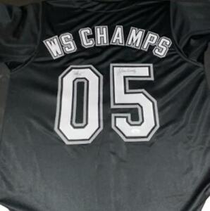 Chicago White Sox Autographed "WS 05 Champs" Jersey - Dustin Hermanson and Jo...