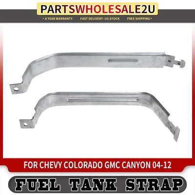 2x Fuel Tank Straps for Chevrolet Colorado GMC Canyon 2004-2010 2011 2012 Petrol - Image 1 of 4