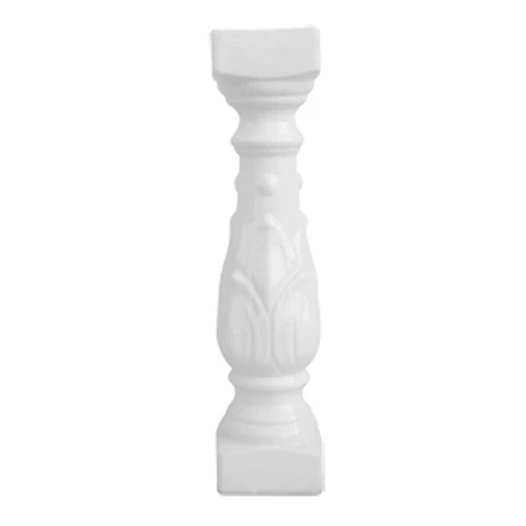 Balustrade Part White Ceramic Baluster 24" High Renovators Supply Cover