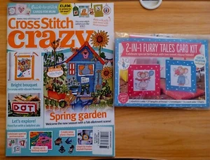 Cross Stitch Crazy Magazine #265 marzo 2020 con kit cartoline racconti pelosi 2 in 1 - Foto 1 di 5