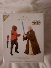 Hallmark Star Wars Celebration 2012 Obi Wan Kenobi and Ponda Baba Ornament