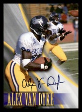 1996 Press Pass Paydirt Alex Van Dyke AUTO Nevada Wolf Pack