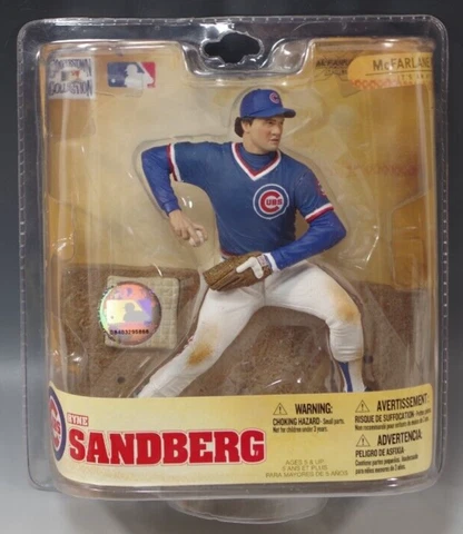 McFARLANE RYNE SANDBERG COOPERSTOWN COLLECTION CHICAGO CUBS FIGURE BASEBALL MIB Cover
